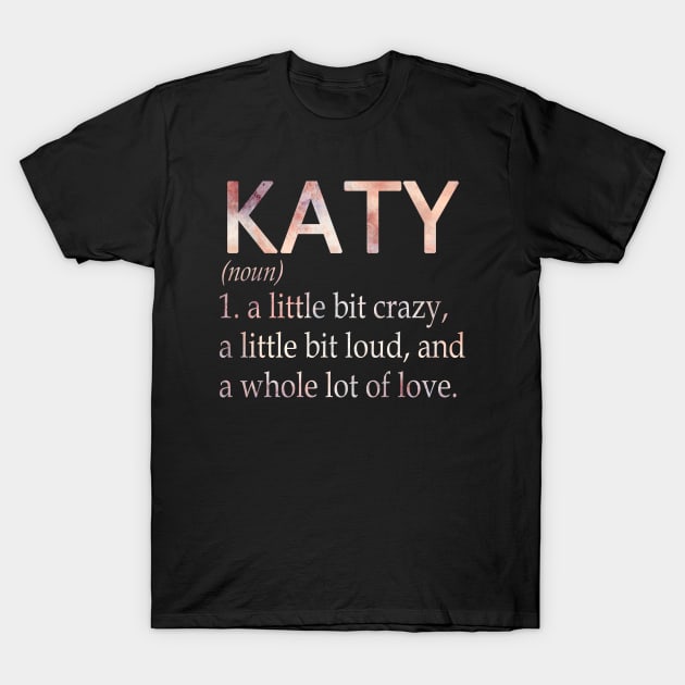 Katy Girl Name Definition T-Shirt by ThanhNga